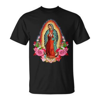 Notre-Dame De Guadalupe Sainte Vierge Marie T-Shirt - Cadeauxyz
