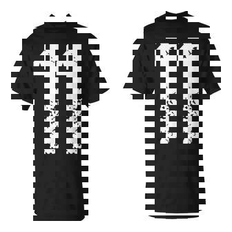 Number 11 Varsity Team 11Th Birthday & Eleven Years Old T-Shirt | Seseable CA