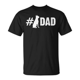 Number One Boxer Dog Dad For Fathers Day 1 Daddy T-Shirt - Thegiftio UK
