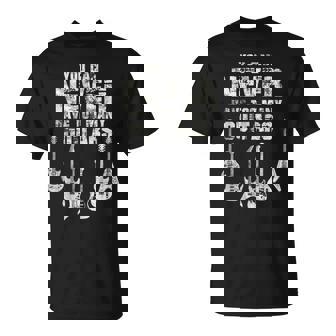 Nunca Se Tienen Demasiadas Guitarras Músico De Guitarra Camiseta unisex - Regaloses