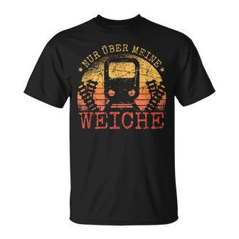 Nur Über Meine Weiche Lokfahrer Railway S T-Shirt - Seseable