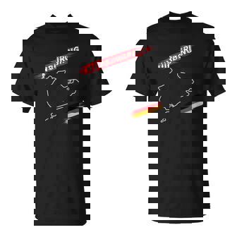 Nürburgring Nürburgring Plan De Carreras Manga Larga Camiseta unisex - Regaloses