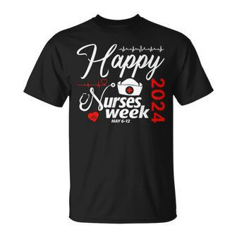 Nurse Appreciation Week Happy National Nurses Week 2024 T-Shirt | Mazezy UK