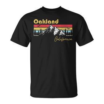 Oakland California Pride Home California Roots Hometown T-Shirt - Monsterry