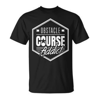 Obstacle Course Addict Athlete Racing Ocr Runner T-Shirt - Monsterry AU