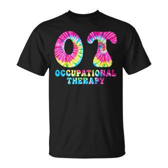 Occupational Therapy Ot Month Therapist Tie Dye T-Shirt - Seseable