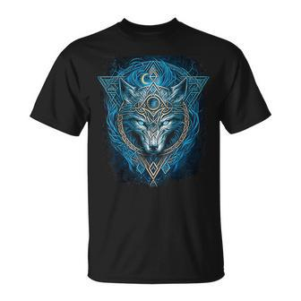 Odin's Wolf Northman Valhalla Norse Mythology T-Shirt - Thegiftio UK