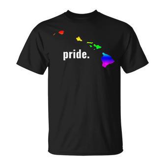 The Official Gay Pride Hawaii Rainbow T-Shirt - Monsterry CA