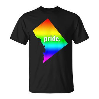 The Official Gay Pride Washington Dc Rainbow T-Shirt - Monsterry AU