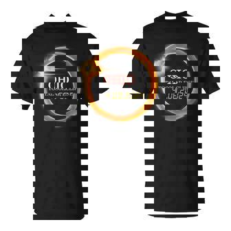 Ohio April 8 Total Solar Eclipse 2024 Usa Map Totality T-Shirt - Thegiftio