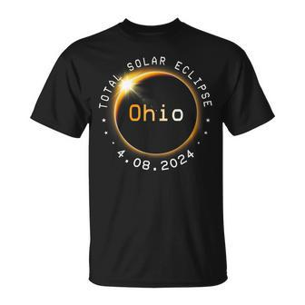 Ohio Totality Total Solar Eclipse April 8 2024 T-Shirt - Monsterry DE