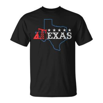 Oil Rig Worker T Oilfield Texas Workers Texan T-Shirt - Monsterry AU
