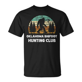 Oklahoma Bigfoot Hunting Club Sasquatch Fan T-Shirt - Monsterry UK