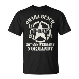 Omaha Beach 1944 D-Day 2024 80Th Anniversary Normandy T-Shirt - Monsterry DE