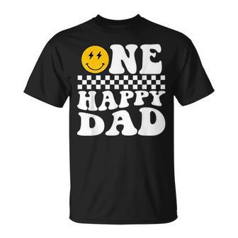 One Happy Dude 1St Birthday One Cool Dad Family Matching T-Shirt - Monsterry DE