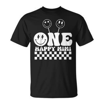 One Happy Dude 1St Birthday One Cool Mimi Family Matching T-Shirt - Seseable