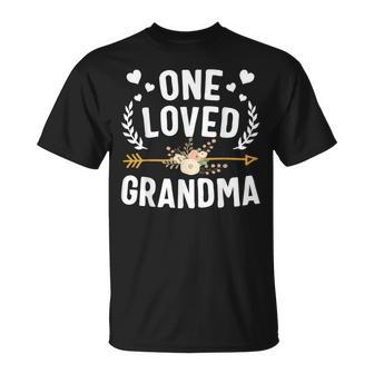 One Loved Grandma Cute T-Shirt - Monsterry AU