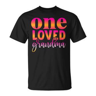 One Loved Grandma Mother Day Vintage T-Shirt - Monsterry DE