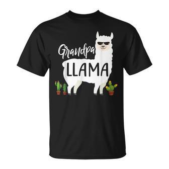 Opa Lama Geschenk Für Männer Papa T-Shirt - Geschenkecke