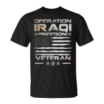 Operation Iraqi Freedom Oif Veteran T-Shirt - Monsterry CA