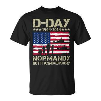Operation Overlord 1944 D-Day 2024 80Th Anniversary Normandy T-Shirt - Monsterry UK