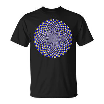 Optical Illusion Eye Trick Mesmerizing T-Shirt - Monsterry UK