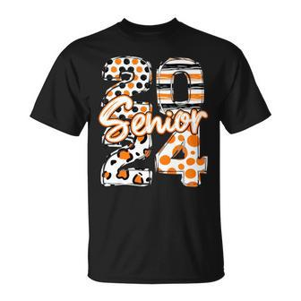 Orange And Black Senior 2024 Back To School 2024 T-Shirt - Seseable