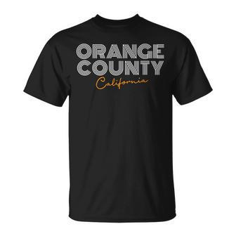 Orange County California Triline T-Shirt - Monsterry UK