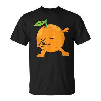 Orange Dabbing Orange Fruit Love Oranges T-Shirt - Monsterry DE