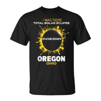 Oregon Ohio Total Solar Eclipse 2024 T-Shirt - Thegiftio