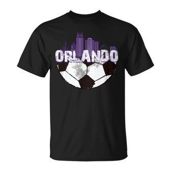 Orlando Fan Fc T T-Shirt - Monsterry