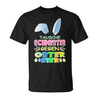 Oster T For Boys Easter Egg T-Shirt - Seseable