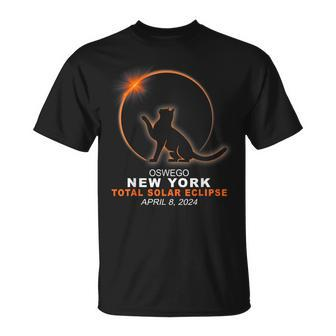 Oswego New York Total Solar Eclipse 2024 T-Shirt - Monsterry AU