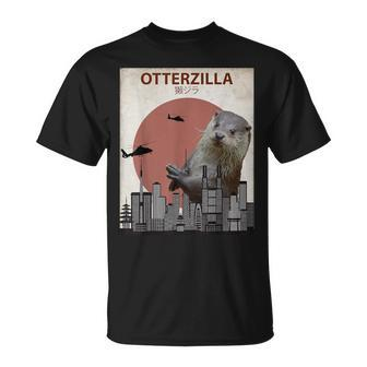 Otterzilla Otter Sweet For Otter Lovers T-Shirt - Seseable