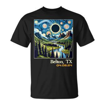Outdoors Total Solar Eclipse Belton Texas T-Shirt | Mazezy AU