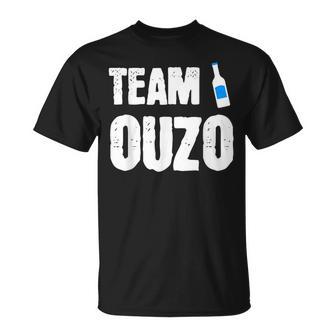 Ouzo Greece Alcohol Schnapps T-Shirt - Seseable