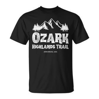 Ozark Highlands Trail Campers And Hikers T-Shirt - Monsterry