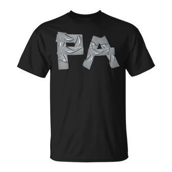 Pa Pops Fathers Day 2024 Dad Tape Style T-Shirt - Seseable