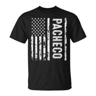 Pacheco Last Name Surname Team Pacheco Family Reunion T-Shirt - Seseable