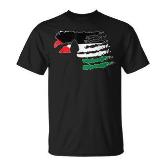 Palestinian Territory Soldier Salute Veteran Patriot T-Shirt - Monsterry CA