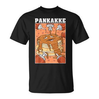 Pankakke Naughty Pancake Bukakke Ecchi Hentai Pun T-Shirt - Seseable
