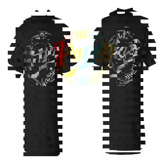 Papa 2024 Cargando Convirtiéndose En Un Papá 2024 Retro Papa Est 2024 Camiseta unisex - Regaloses
