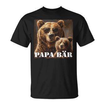 Papa Bär Geschenkatertag & Geburtstag Für Den Besten Papa T-Shirt - Geschenkecke