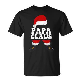 Papa Claus Weihnachtsmann Weihnachten T-Shirt - Geschenkecke