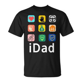 Papa I Dad Als Lustige Appatertag T-Shirt - Geschenkecke