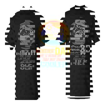 Papá De Juego Como Un Padre Normal Pero Un Jugadorintage Mucho Más Fresco Camiseta unisex - Regaloses