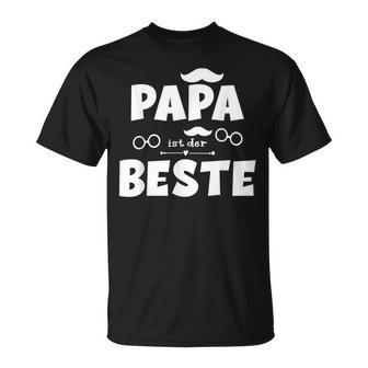 Papa Ist Der Besteatertag Weihnachten Geburtstag T-Shirt - Geschenkecke