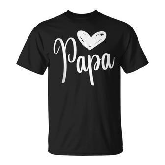 Papa Liebe The Dad Father's Day Motif Day Daddy The Father T-Shirt - Thegiftio UK