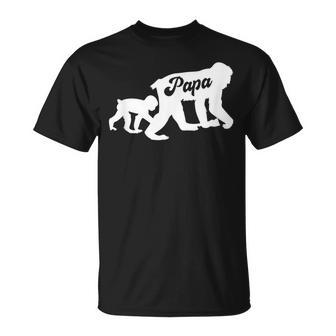 Papa Monkey Dad Monkey Family Matching T-Shirt - Monsterry UK