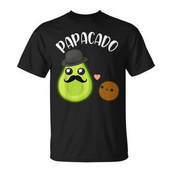 Papacado Papa Avocado Lover Matching Dad Father's Day T-Shirt - Monsterry UK